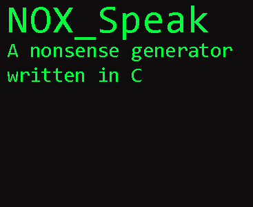 Nox Speak