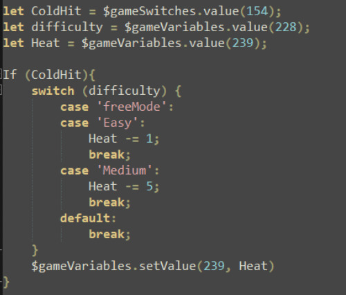 Using the variable in a script